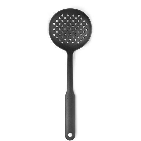 Espumadera fabricada en nylon suave 31cm de largo color negro (1/4)