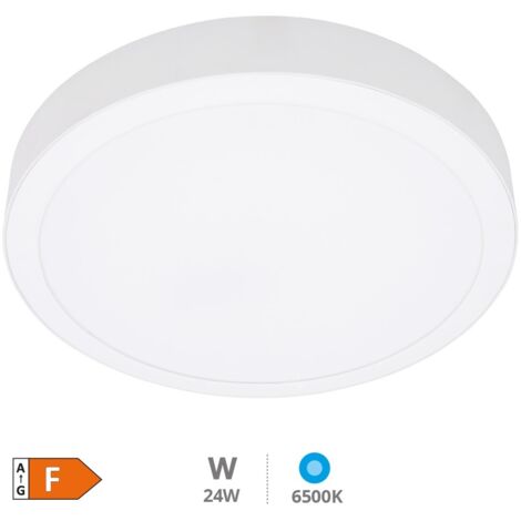 Downlight superficie LED redondo Bogur 24W 6500K Blanco (1/5)