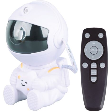 Luz de noche infantil LED Astronauta proyector galaxia (1/5)