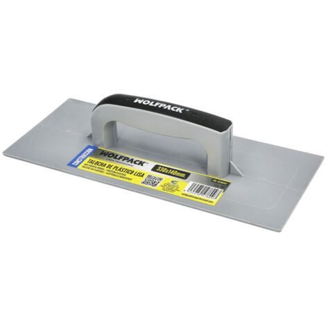 Talocha Plastico Lisa 360 x 190 mm. Amarilla. (1/4)