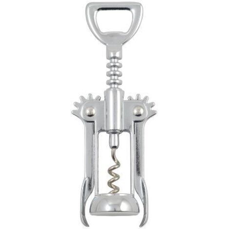 Sacacorchos Cromado de Dos Manos MetalTex 250500 (1/2)