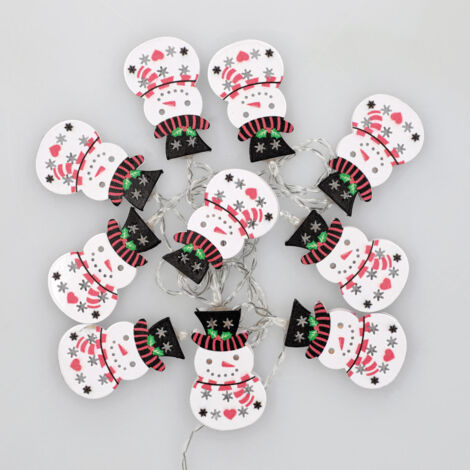 Muñecos de nieve LED 1,35M Luz cálida (1/5)
