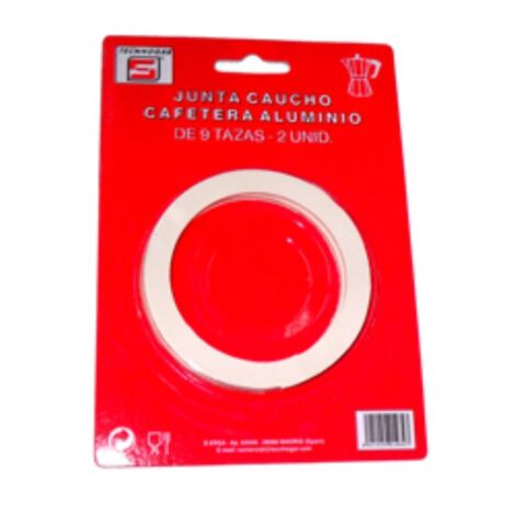 TECNHOGAR Junta de Silicona para Cafetera de 12 Tazas Blister 2