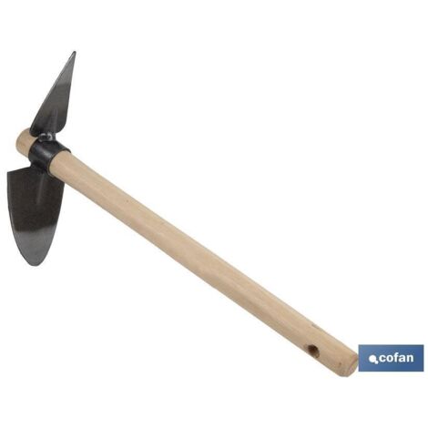 COFAN zacho curvo con punta y mango de madera 230 x 80 mm 180 g