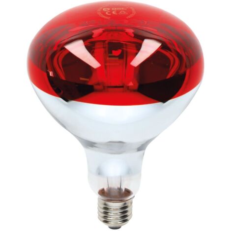 Bombilla infrarrojos Ø125mm E27 Máx. 150W