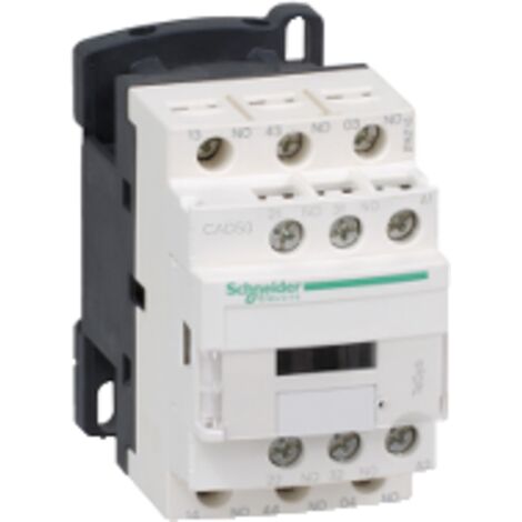 Contactor AUX. BC 5NA 24VCC - 5 contactos, 24V CC, ideal para control de circuitos. (1/4)