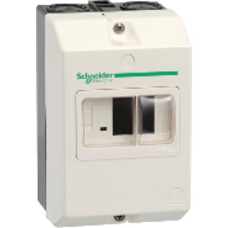Caja exterior IP55 GV2M resistente al agua y polvo, medidas 300x200x150 mm.