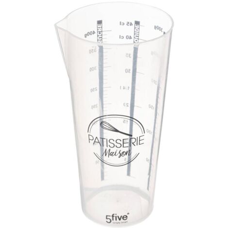 Vaso medidor 500ml colores surtidos 16.3x8.4x7.8cm (1/2)