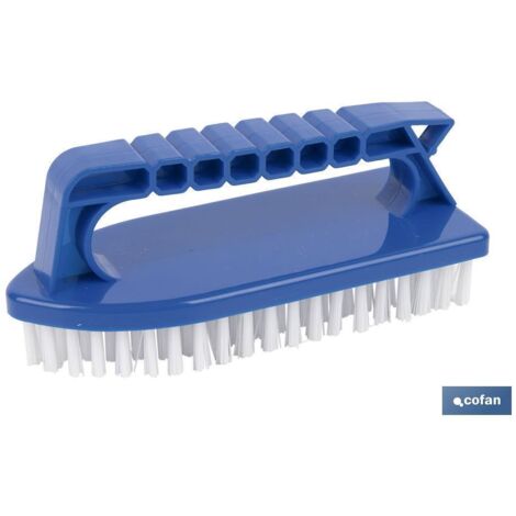 COFAN cepillo de mano para piscinas 143 x 60 mm , El cepillo de mano para limpiar piscinas está diseñado para ofrecer una limpieza eficiente y cuidadosa en cada rincón de la piscin