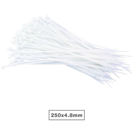 Pack 100 Unidades Bridas 250x4.8mm Natural GSC 000900177