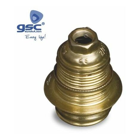 Portalamparas metalico roscado E14 GSC 002200293 (1/3)