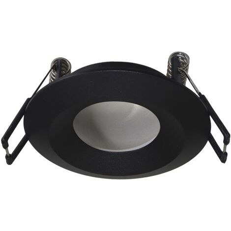 Empotrable Redondo Negro 65mm 1xGU10 PAR11 (1/2)
