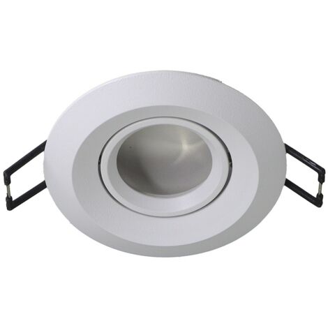 Empotrable Basculante Redondo Blanco 70mm 1xGU10 PAR11 (1/2)