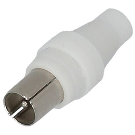 Conector TV Macho Recto 9,5 mm. (1/4)