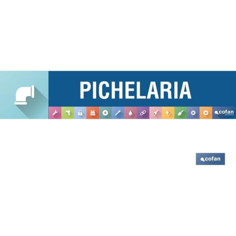 SEÑALETICA IMANTADA PORTUGUES PARA EXPOSITOR 975 x 200 mm - PICHELARIA