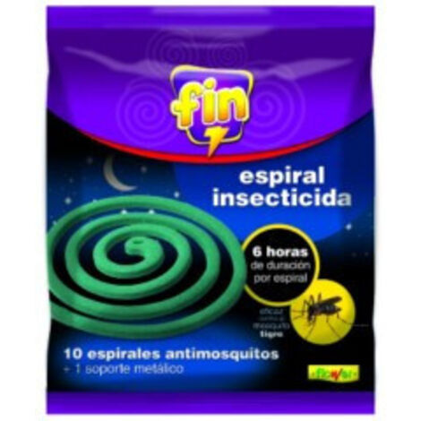 Anti-mosquitos exter. en espiral flower 1-20609 10 pz (1/4)