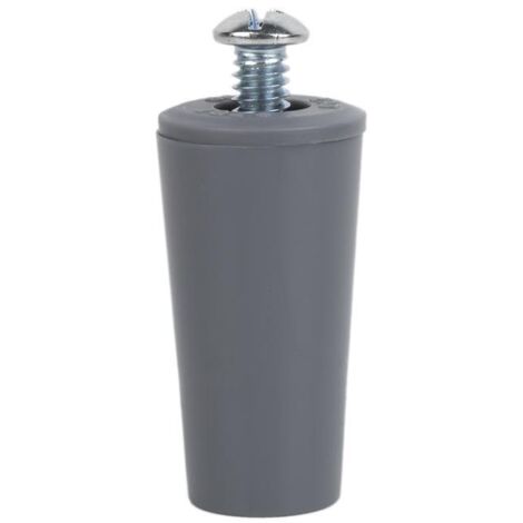 COFAN tope persiana 40 mm gris con tornillo m-6   caja 20 unid.
