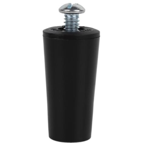 COFAN tope persiana 40 mm negro con tornillo m-6   caja 20 unid.