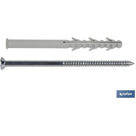 taco largo de golpe con tornillo torx ø10 x 160 mm   caja 50 unid.