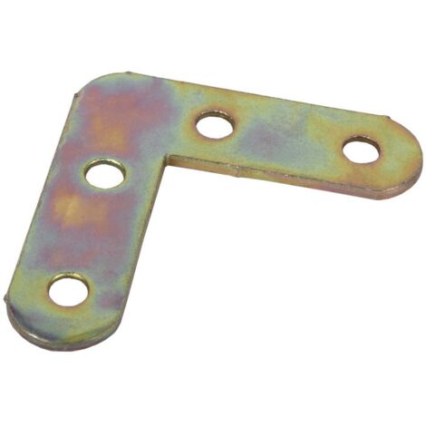 COFAN escuadra plana 80 mm   caja 40 unid. , Escuadra plana metálica destinada a aumentar la estabilidad de los componentes en la construcción de cualquier estructura o mueble. Ase