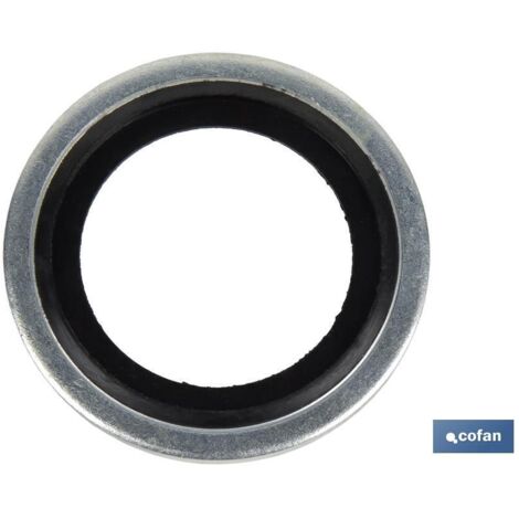 COFAN arandela metal goma m-12 caja 100 unid. , Arandela de metal goma fabricada en acero zincado de alta calidad, cuenta con un anillo interior fabricado en caucho. Actúa como j
