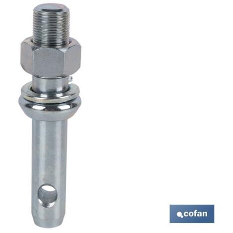 perno roscado para enganche aperos m 22 x ø22 mm   caja 5 unid.