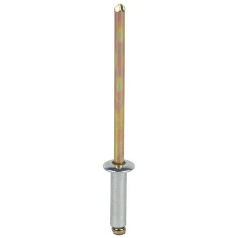 COFAN remache acero  6 x 22 mm   caja 250 unid. , Este remache está diseñado para unir todo tipo de materiales metálicos, así como distintos materiales donde no se requiera un apri