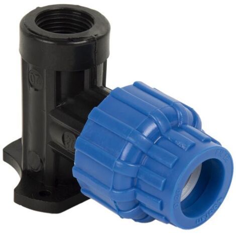 codo 90° grifo rosca hembra pp pn16 25 x 3/4   caja 10 unid.