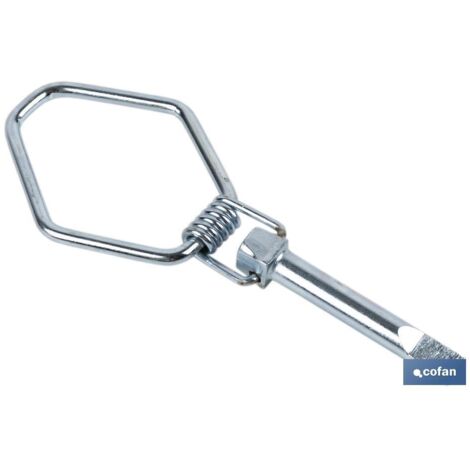 COFAN pasador de anilla de seguridad ø8,5 mm   caja 50 unid.
