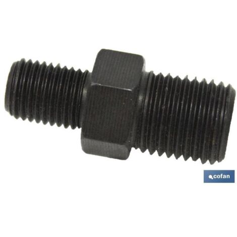 Adaptador de rosca para portabrocas (⅜ - ½) adaptable a Black+Decker COFAN 09940072