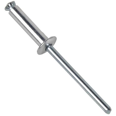 Pack 250 remaches de flor 4,8 x 20 mm para materiales blandos (1/3)