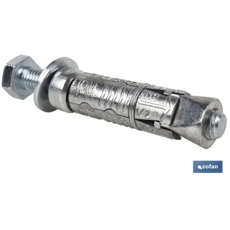 ANCLAJE ZAMAK HPM M-8x50 CON TORNILLO 8.8