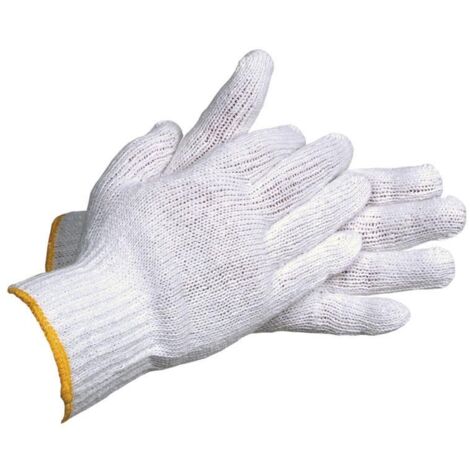 COFAN blister g.punto alg. c/puño elastico   caja 12 unid. , Guantes de punto de algodón con puño elástico. Gran adherencia para actividades agrícolas, recogida de frutas, jardiner