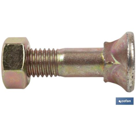 COFAN din-608/934  c-8.8  m-10x35 bicromatado   caja 100 unid.