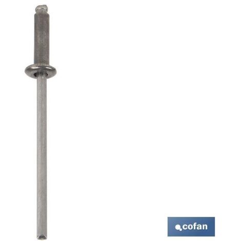 REMACHE ACERO INOX A-2  4.8 X 30 MM