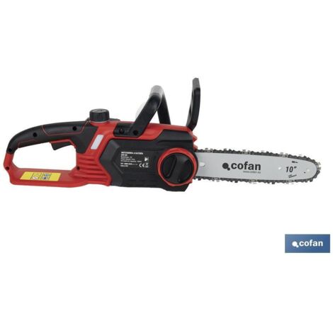 Motosierra a batería Li-ion 20 V 10" con espada mini (1/4)