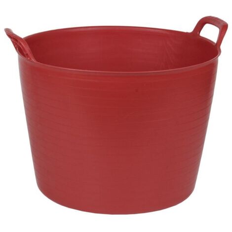 COFAN capazo 42 l rojo  48.5 x 45 x 38 cm   caja 6 unid. , Capazo con dos asas con capacidad para 42 litros. Fabricado en polietileno es perfecto para realizar trabajos en distinto