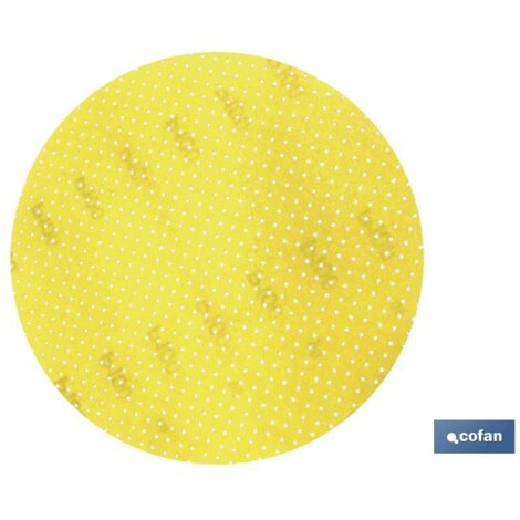DISCO LIJA MICROPERFORADO ALTA CALIDAD C/VELCRO Ø225 G-80