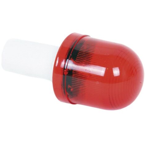 COFAN luz para cono plegable (sin pilas) , Lámpara intermitente de iluminación roja para aplicar en cono plegable (Ref. 21201014, 21201015, 21201016). No incluye pilas.