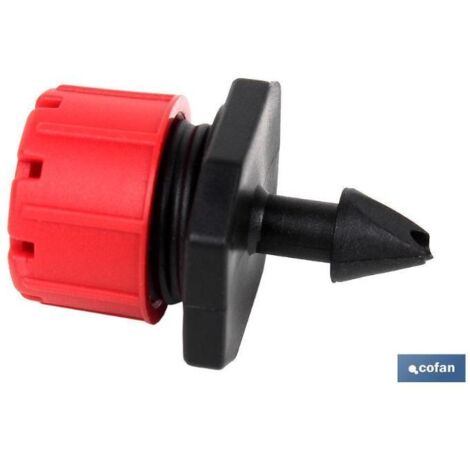 COFAN gotero pinchado regulable 0-70 litros hora   caja 100 unid.