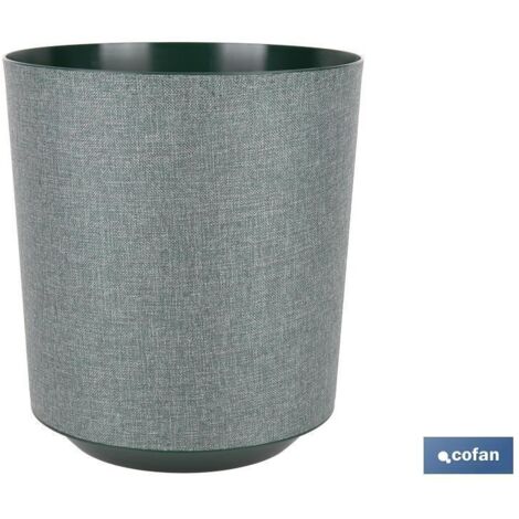 Maceta textil verde PP 16L Ø 285 x 316 mm (1/5)