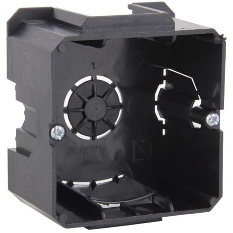 CAJA DE EMPOTRAR MECANISMOS Ø68X46 4 ENTRADAS TUBO