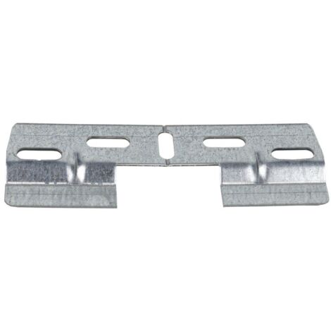 PLACA COLGADOR DOBLE 130 MM CON HUECO 42 MM