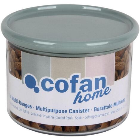 BOTE MULTIUSOS MODELO ALBAHACA VERDE AGUA 500ML 11X8xcm