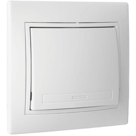 COFAN interruptor-conmutador  empotrar modelo pacific (bl) , Mecanismo interruptor-conmutador de empotrar en color blanco. Compatible con todas las cajas de conexiones. Modelo Paci