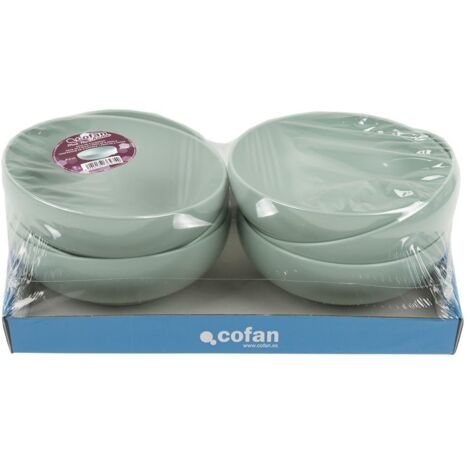 CUENCO VERDE AGUA 16cm MODELO NARA 800ml