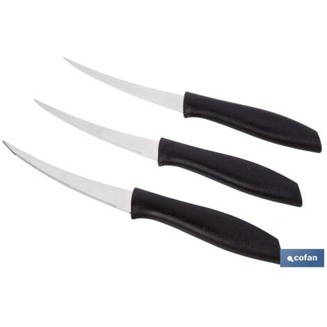 Pack de 3 cuchillos para fruta y verdura 21 cm (1/5)