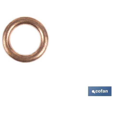 ARANDELA DE COBRE PARA TAPON CARTER 8X14 (1/4)