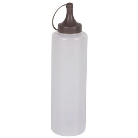 Pack 12 unidades botella aceitera modelo Albahaca 500ml color piedra