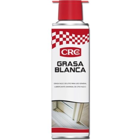 Grasa blanca lubricante de litio con teflón en spray 250 ml